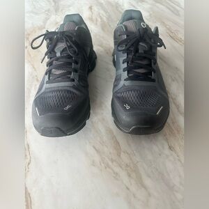 Women’s On Running Gray/Green Athletic Sneakers